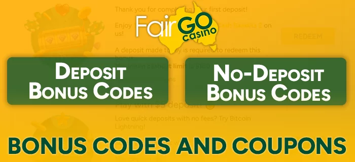 About Fair Go bonus codes