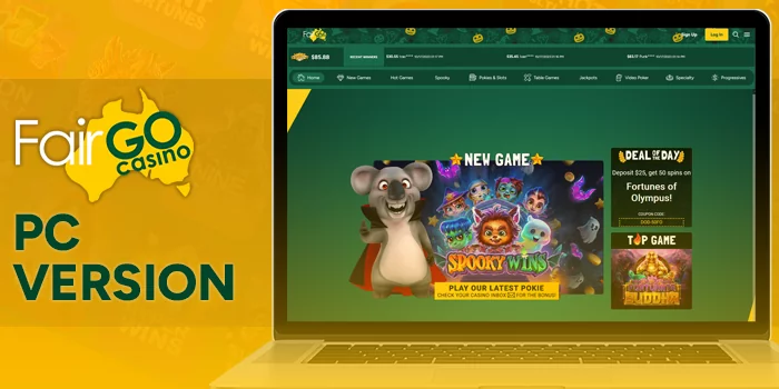 FairGo Casino PC version