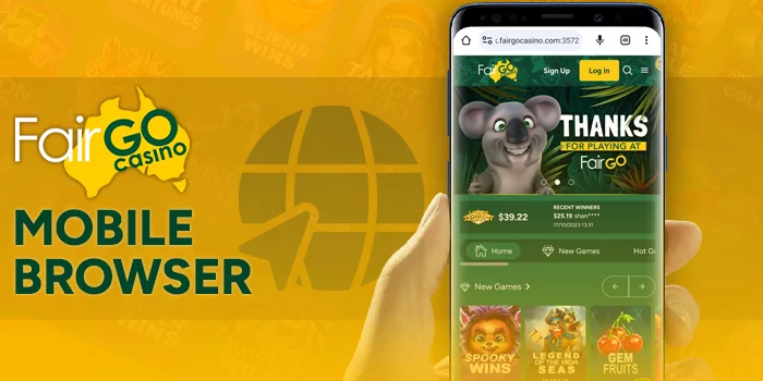 FairGo Casino mobile version