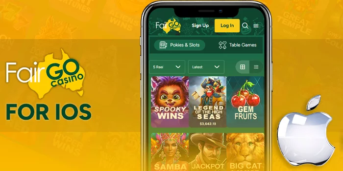 FairGo mobile app for iOS