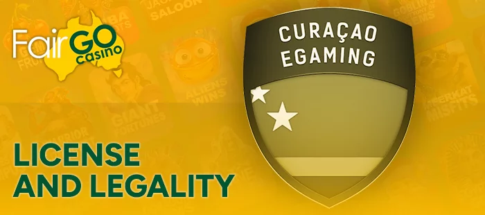 Official license of FairGo Casino