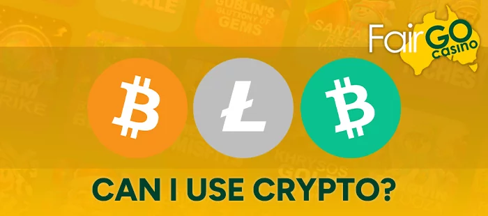 Cryptocurrency support at FairGo Casino