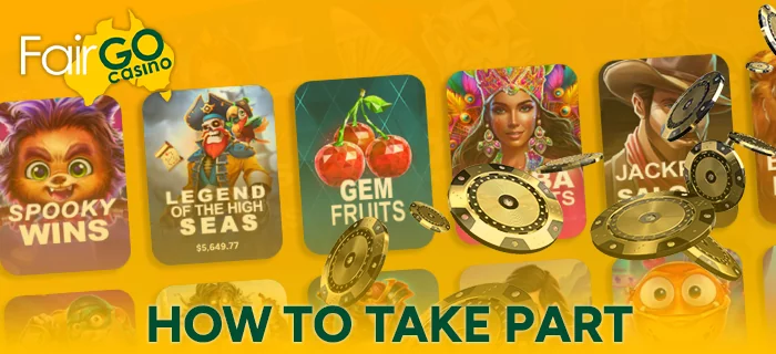 Instructions on how to participate in the FairGo loyalty program