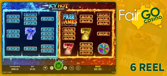 6 reel pokies at FairGo Casino