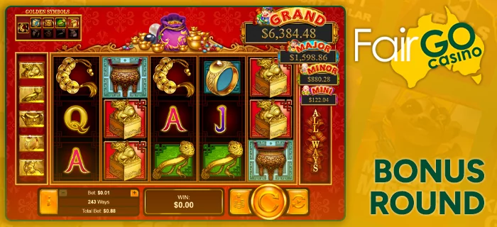Pokies with bonus round at FairGo Casino